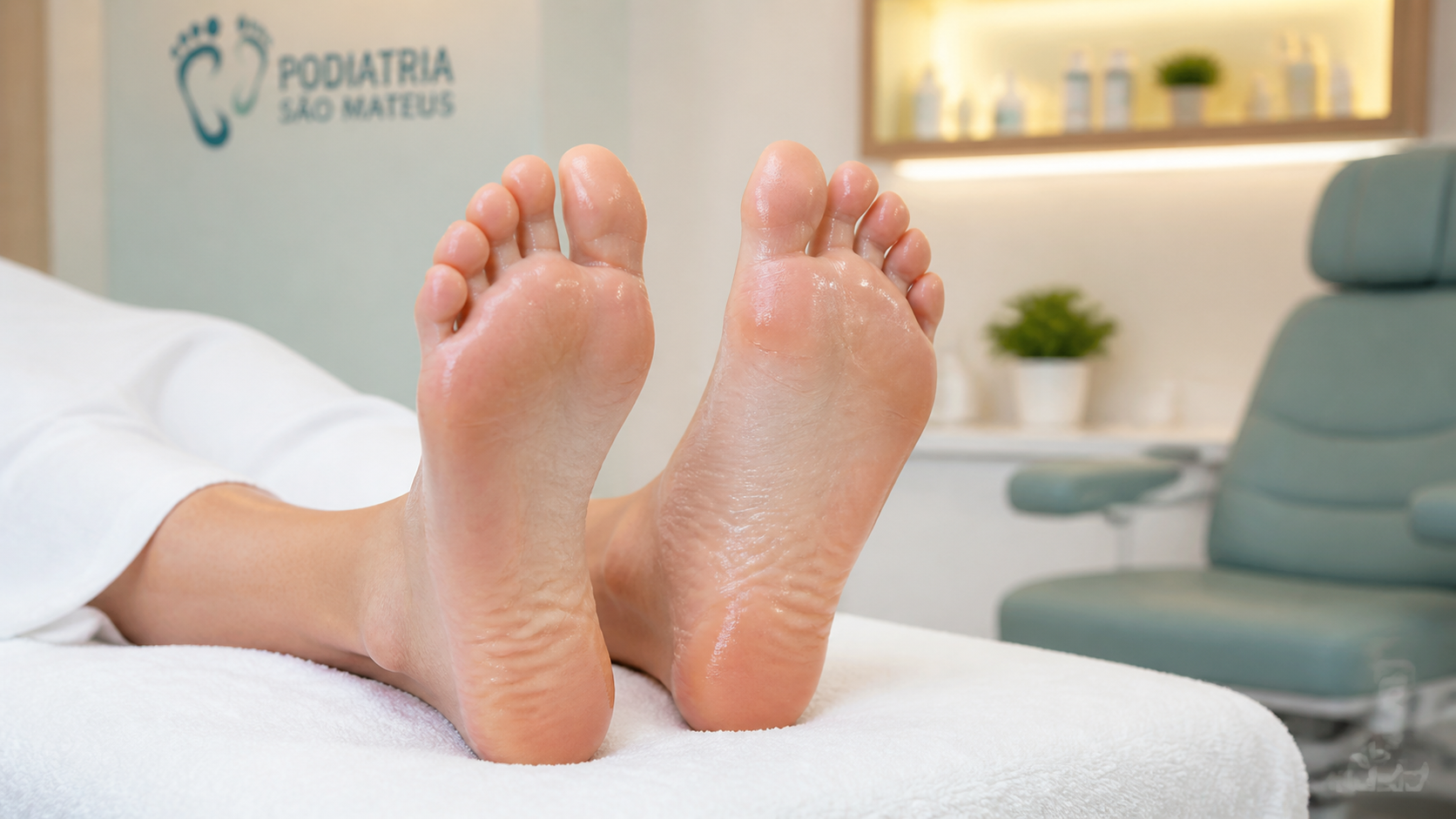 Imagem de capa do post Suor excessivo nos pés: quando a hiperidrose plantar precisa de atenção na podologia clínica em São Mateus